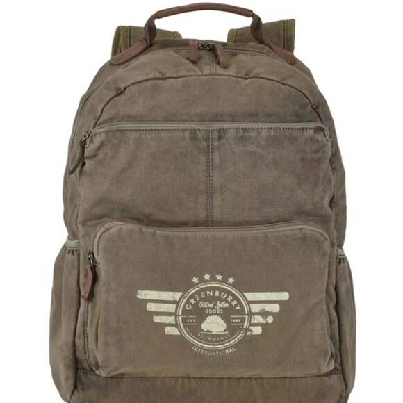Greenburry Vintage Aviator Rucksack 43 cm Laptop Bags - Picture 2 of 3